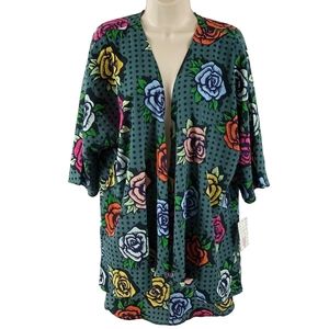 Lularoe Lindsay floral duster